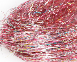 Fine 3D Tinsel Hair, Pink UVR / 59